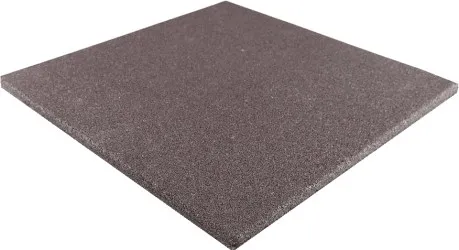 Pavimento in gomma antitrauma -  20 - 25 Colore Grigio